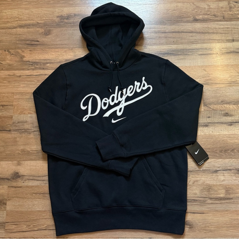 2012 Nike Team LA Dodgers Center Swoosh Hoodie Sweatshirt - Picture 3 of 7